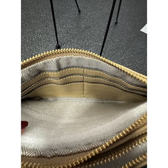 E Crossbody Bag - NWT TAN - Picture 6 of 9